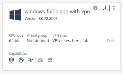 Package instalasi agent yang telah berhasil dibuat dan siap untuk diunduh.