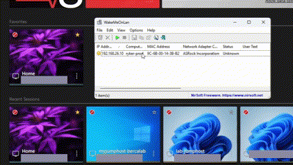 WakeOnLAN GIF